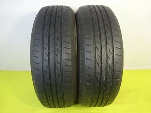 ブリヂストン NEXTRY 205/65R16 95H★7分山 在庫処分　2本 中古 ノーマル 夏【送料無料】AOM-K1978 青森