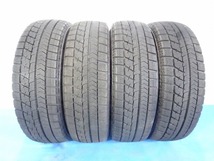 【NTP】155/65R13 13x4.00B +43 4穴 100 中古 ホイールセット 4本 スタッドレス【福島発 送料無料】FUK-E14114★冬_画像6