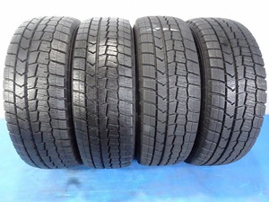 ダンロップ WINTER MAXX WM02 185/65R14 86Q★8-8.5分山 2021-22年製 4本 スタッドレス【福島発 送料無料】FUK-E14206★冬