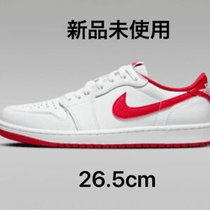 エア ジョーダン 1 LOW OG "White/Red" 