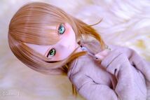 ☆送料無料☆【Cube。】No.502 VOLKS DDH-01 セミホワイト肌 カスタムヘッド+レジンアイ_画像2