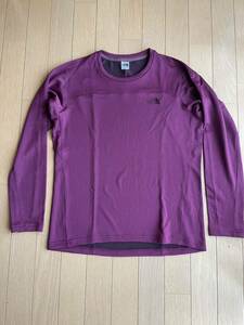 THE NORTH FACE 吸汗速乾 UVプロテクト 汗冷防止 ノースフェイス L/S FLASHDRY Crew ロングスリーブフラッシュドライクルー NTW62312