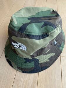 THE NORTH FACE 軽量 ノースフェイス バケットハット 刺繍ロゴ NN01629 Lサイズ UVケア 正規品