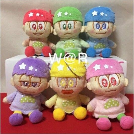 新品 送料込 おそ松さん ドリーミィ 全種類セット ぬいぐるみ マスコット