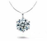 Ｆn-06 限定！・揺れる！！ / 一粒 Diamond / 1.87ct / Pt900刻有 / オリジナル / ネックレス-　プレゼントBOX付！