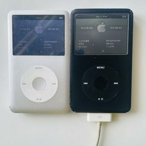 送料無料！iPod classic 160GB/80GB　2個　ジャンク