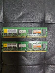 DDR2 PC2-6400U 2GB × 2 4GB デスクトップ用メモリ