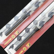 大西工業 木工用 ロングビット 15mm / 6本 電気ドリル用 未使用品 長期倉庫保管品 まとめ_画像10