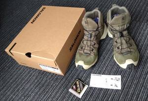 サロモン　CROSS HIKE 2 MID GORE-TEX（サイズ：27.0／カラー：Olive Night / Moss Gray / Black）