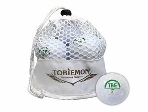 *Бесплатная доставка Tobiemon 2 Piece Golf Ball Colar Colar Certified Ball [12 штук] Белый