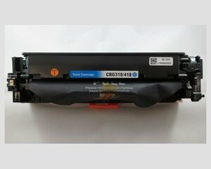 送料無料 Canon 互換トナーカートリッジ CRG-318-418C シアン 約3400枚印刷可能 1年保証