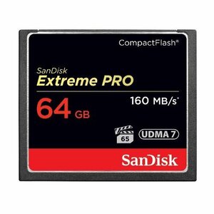 サンディスク Extreme PRO CF 160MB/S 64GB