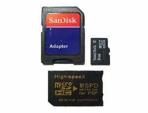 Бесплатная доставка Sandisk Micro SD8GB SD/Produo Adapter