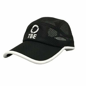送料無料 TOBIEMON ゴルフキャップ 帽子 メッシュ サイズ調整可能 黒