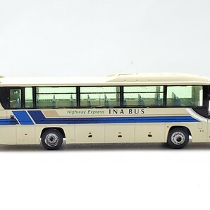 伊那バス 日野 新型 セレガ SELEGA HINO INA BUS 品番 N090 バスコレ トミーテック TOMYTEC THE バスコレクション 中央高速バス セットBの画像5