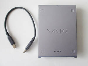【 SONY VAIO 】フロッピーディスクドライブ 【PCGA-UFD1】専用ケーブルあり　認識確認　FDD ソニー (日本製)　
