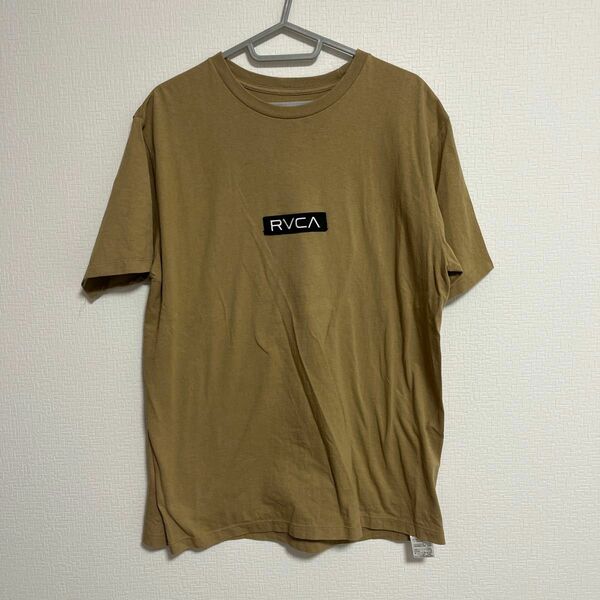 RVCA ルーカ 半袖Tシャツ ベージュ系 メンズ Mサイズ