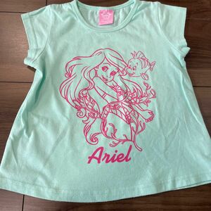 baby doll ベビードール 半袖Tシャツ Tシャツ　アリエル　ディズニープリンセス　110cm 中古