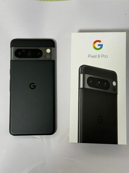【新品同様】Google Pixel 8 pro 256GB SIMフリー ピクセル Obsidian