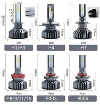 LEDヘッドライト 車検対応 高輝度 LEDバルブ フォグランプ H4(Hi/Lo)/H1/H3/H7/H8/H9/H10/H11/H16/HB3/HB4 6500ｋ/8000ｋ/3000ｋ_画像8