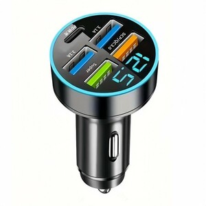 PD QC 3.0 3.1A fast charger USB charger car charger USB charger 12V 24V correspondence maximum 66W. high-powered cigar socket charger car 