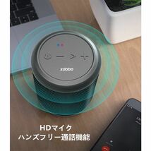 35時間再生　xdobo Bluetoothスピーカー ワイヤレススピーカー 防水 IP67 重低音 ブルートゥーススピーカー_画像4