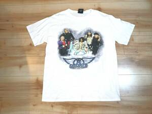 90s AEROSMITH エアロスミス USA製 GIANTボディ ヴィンテージツアーＴシャツ M