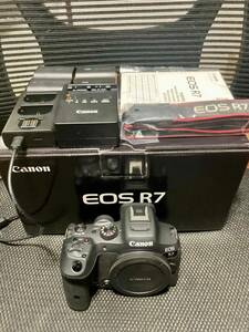 [1 jpy start!!]* used beautiful goods * EOS R7 extra great number have 