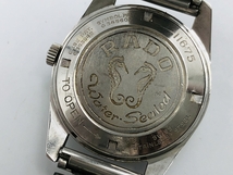 稼働品 RADO ラドー ゴールデンホース 57 JEWELS 11675 自動巻 腕時計 _画像7