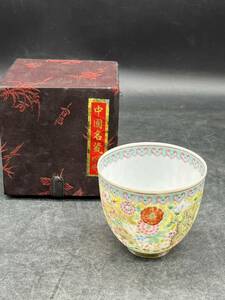 R6053010 茶碗 茶器 茶道 中国美術 景徳鎮 色絵 陶芸 