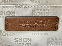 MICHAEL KORS マイケルコース トートバッグ スエード レザー ベージュ トートバッグ ショルダーバッグ 2WAY スタッズ_画像8