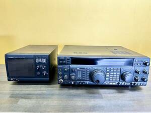 YAESU FT-1000MP 100W HF transceiver original box attaching equipment set Yaesu Yaesu wireless 