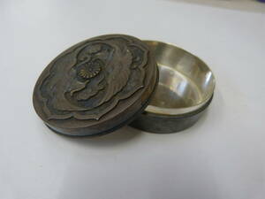  Imperial Family bombonie-ru silver made 80.3g diameter 5.8. old thing present condition delivery 