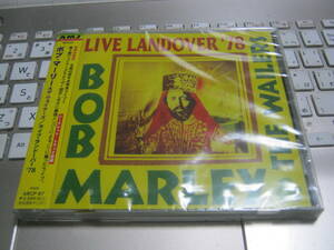 BOB MARLEY & THE WAILERS ボブ・マーリー&ザ・ウェイラーズ / LIVE LANDOVER '78 ライブ・ランドーバー’78 レア 帯付CD 未開封 