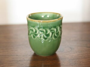 ジェンガラ JENGGALA 食器・陶器 Frangipani Green Tea Cup【50%OFF アウトレット】※同梱発送可