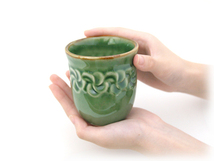 【アウトレット】 ジェンガラ JENGGALA 食器・陶器 Frangipani Green Tea Cup ※同梱発送可_画像4