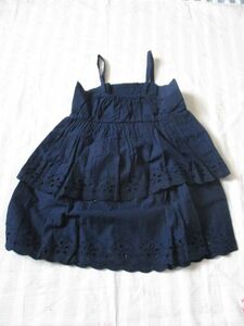 ９０サイズ　　　　babyＧＡＰ　紺　サンドレス　セット　未使用