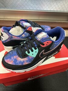 1円スタート 新品未使用　NIKE AIR MAX 90 GALAXY ギャラクシー US8.5 26.5cm dunk sb AF1 jordan fragment atmos