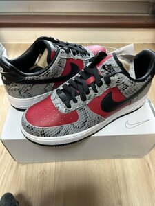 1円スタート 新品未使用 NIKE BY YOU AIR FORCE 1 US8.5 26.5cm スネーク supremeカラー dunk sb AF1 jordan fragment atmos kobe