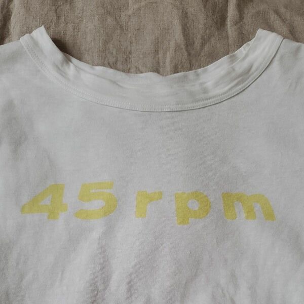 45rpm　フォーティファイブ　ロゴ Tシャツ