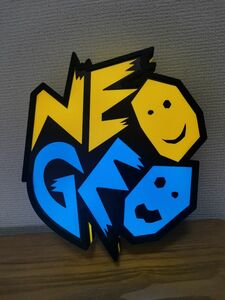 Neo Geo　ロゴライト　看板　販促品　ノベルティ　ネオジオ　SNK