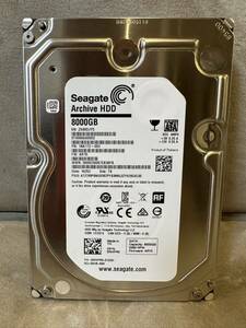 ■Seagate / シーゲート S-ATA HDD 8TB ST8000AS0002③ 【検品済み/使用321時間43回】