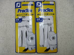  new goods * free shipping * current model * foot Joy : pra k Tec s: gloves :2 sheets * right profit .*25cm* white * tax included prompt decision 