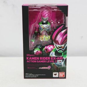 D449H 060 バンダイ S.H.Figuarts 仮面ライダーエグゼイド アクションゲーマーレベル2 中古品の画像1