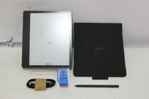 D488H 110 Amazon Kindle Scribe キンドル スクライブ 10.2インチ 16GB 第一世代 C4A6T4 本体・カバー・ペン・ペン先・ケーブルのみ 中古品