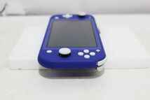 D618H 049 Nintendo Switch Lite ニンテンドースイッチライト ブルー 動作確認済 中古品①_画像8