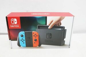 D621H 049 Nintendo Switch ニンテンドースイッチ 旧型 ネオンブルー/ネオンレッド 現状品 ジャンク