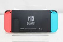 D621H 049 Nintendo Switch ニンテンドースイッチ 旧型 ネオンブルー/ネオンレッド 現状品 ジャンク_画像6