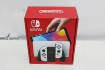 D627H 049 Nintendo Switch ニンテンドースイッチ 有機ELモデル ホワイト 動作確認済 中古品④_画像1