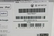 D644H 094 SONY ワイヤレスイヤホン LinkBuds S WF-LS900N ブラック 未開封 未使用②_画像6